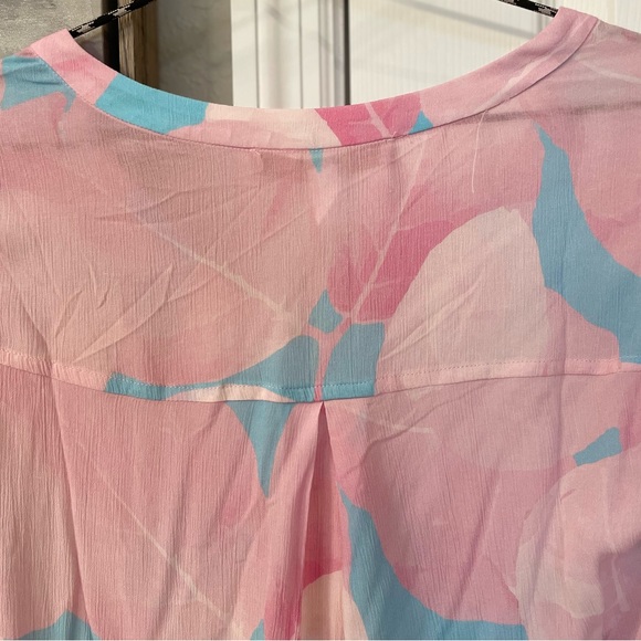 Hutch Women’s Sheer Floral 3/4 Sleeve Tunic/Blouse-XS/NWT-Sold Out Everywhere - Picture 4 of 16